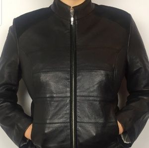 Genuine Black Leather Jacket